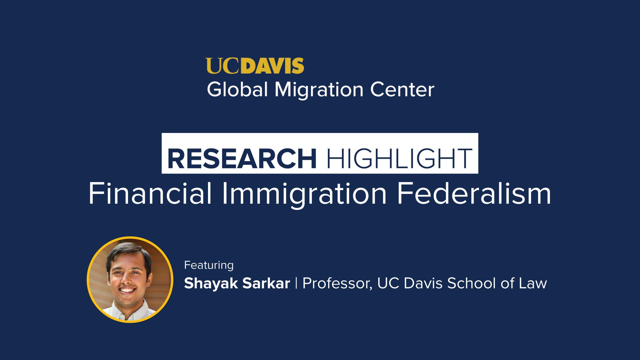 Financial Immigration Federalism