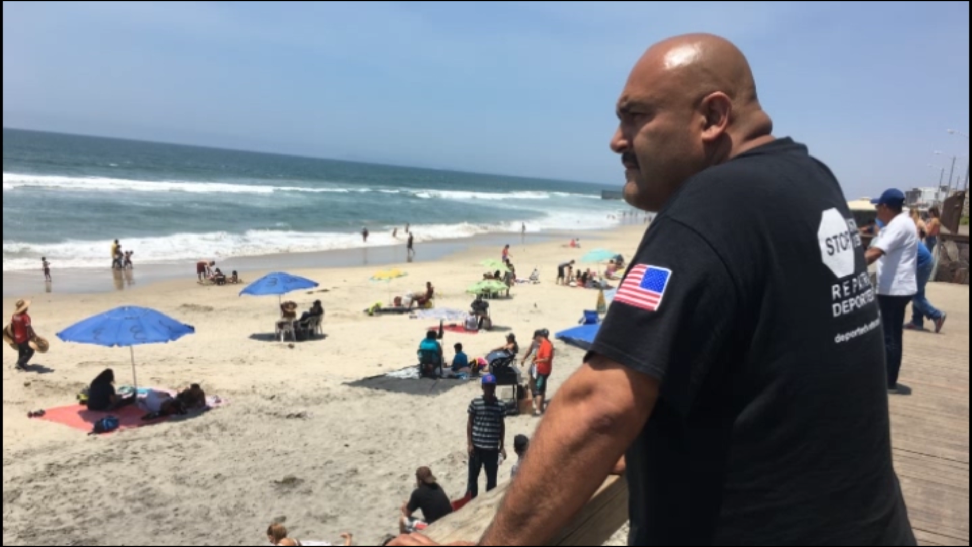 Jason Madrid contemplates his deportation in Playas de Tijuana