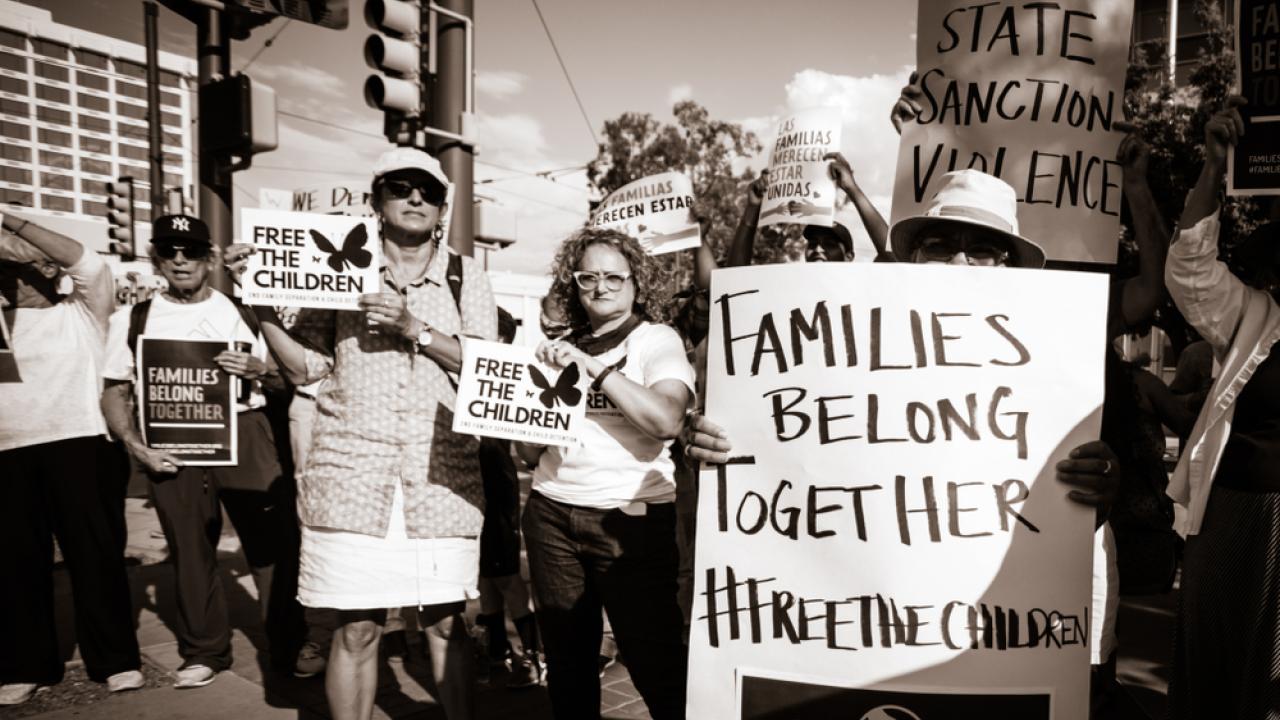 Protest against Deportation