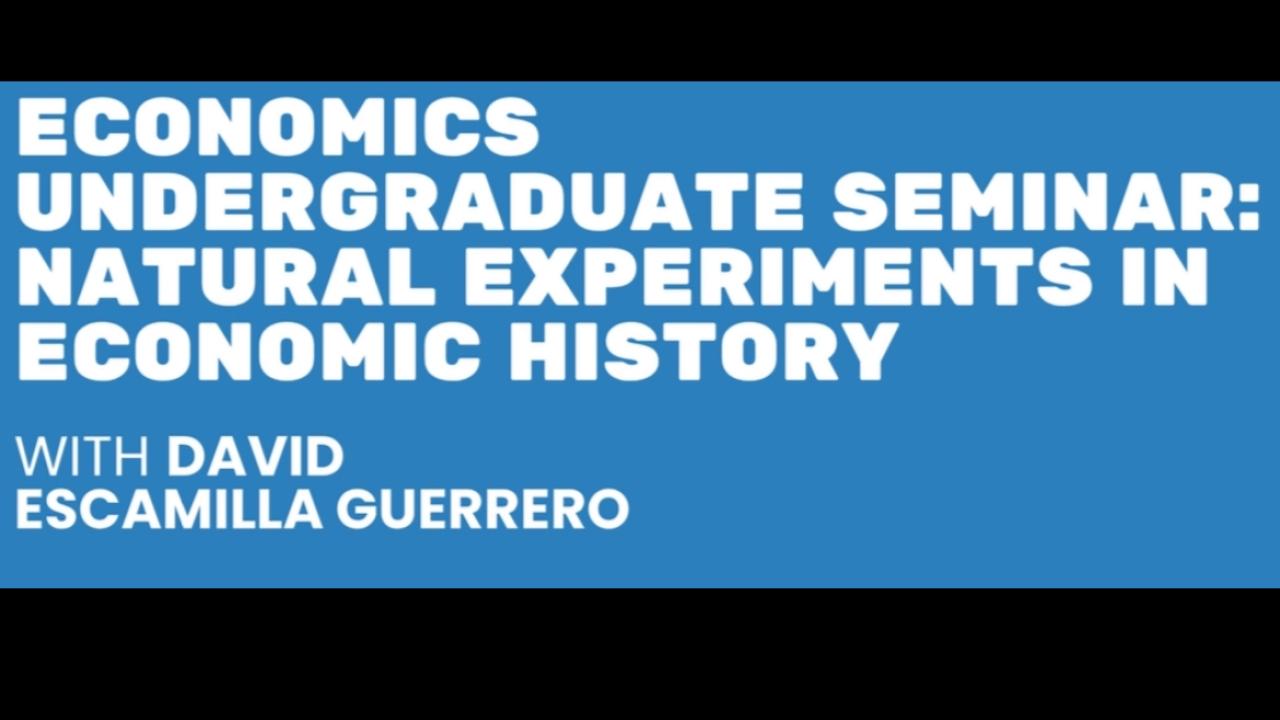 Undergrad F2025 Seminar
