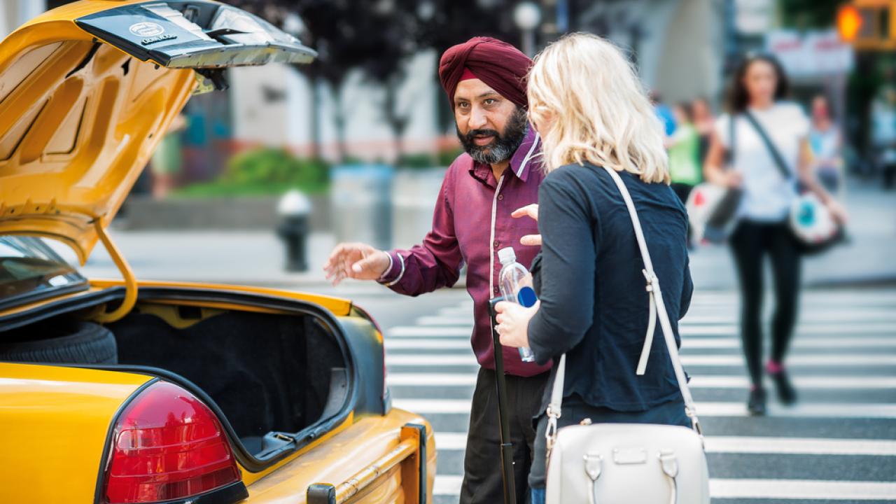 Immigrant Taxi Cab Driver