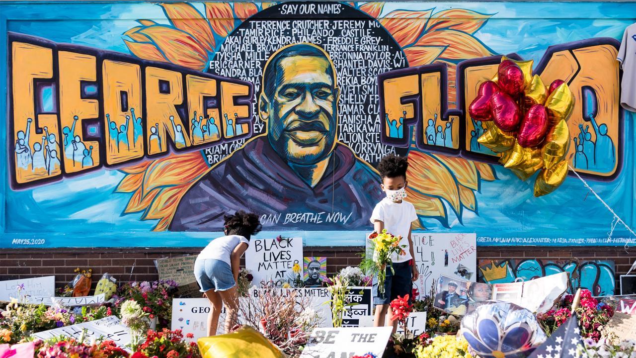 Picture of George Floyd Memorial