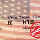 Picture of H1-B visa