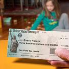 Picture of a Check for Child Tax Credit